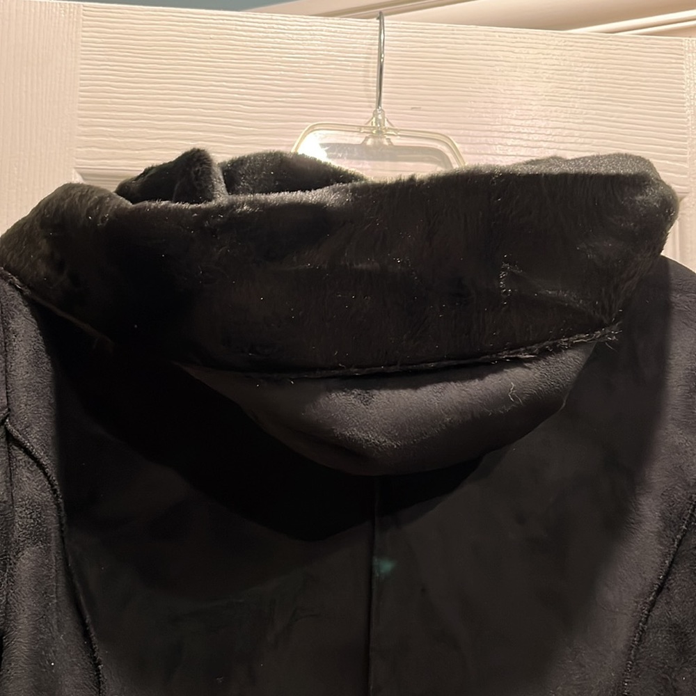 Calvin Klein black long coat, size M, NWT. - Picture 7 of 13